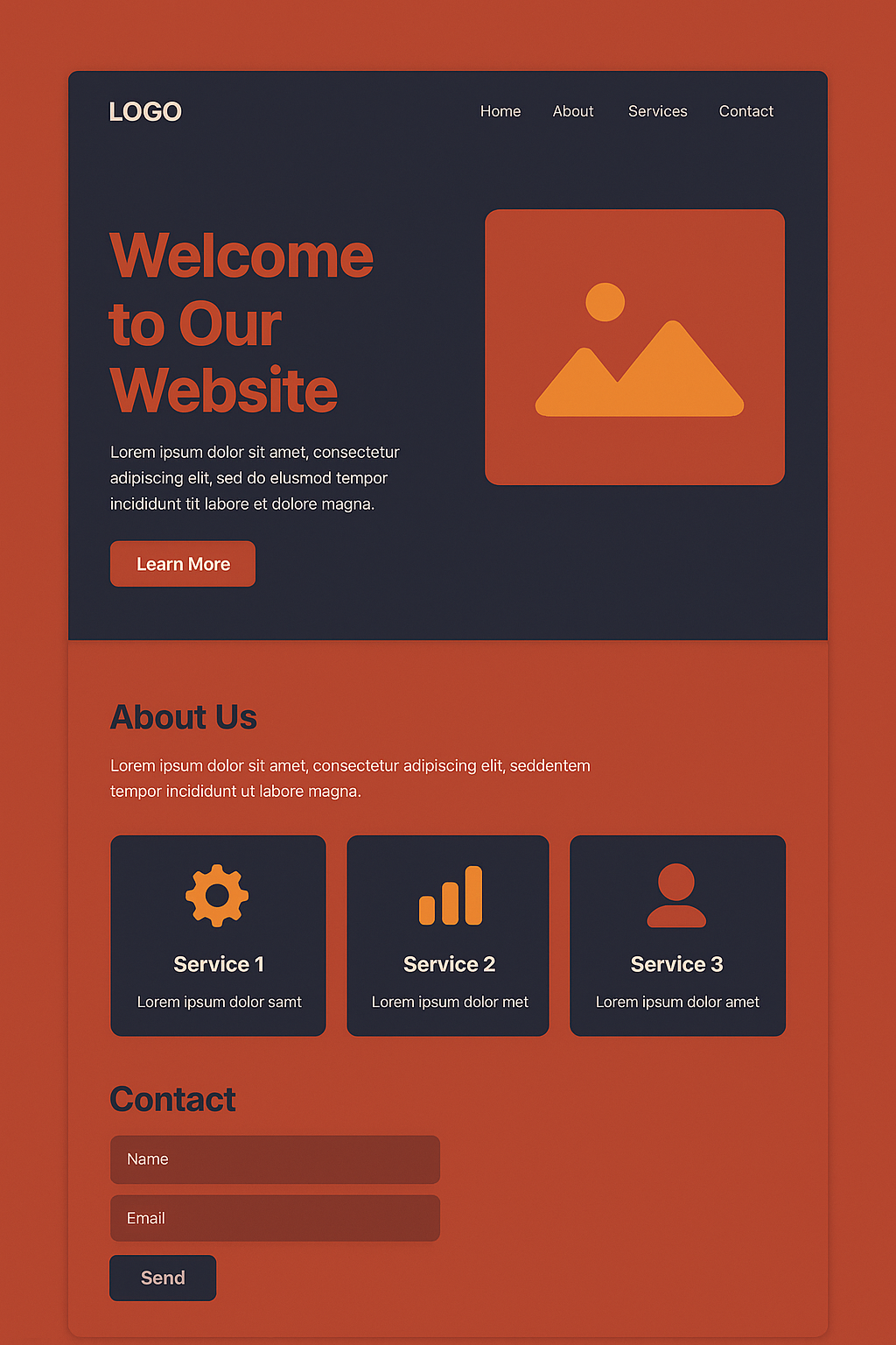 Bold & Vibrant Theme